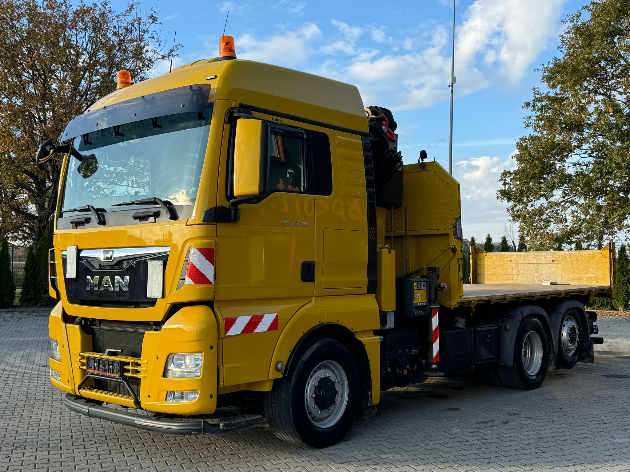 MAN TGS 26.480 6x4H-4 BL EURO6|WYWROTKA Z HDS PALFINGER